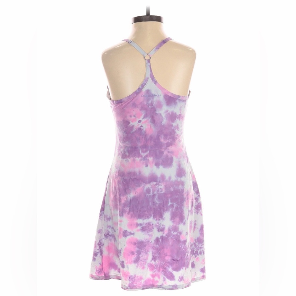 Outdoor Voices Tie-Dye Purple Pink White Tank Top - Picture 3 of 5